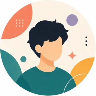 Illustrated profile avatar